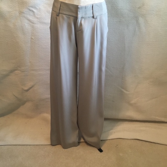 Alice + Olivia Pants - SOLD NWOT Alice & Olivia Silk Slacks
